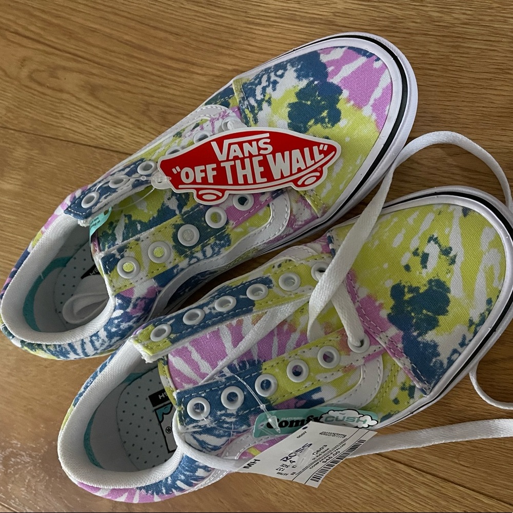 Tie dye vans